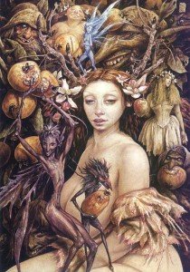 Brian-Froud-Nippers in the Orchard